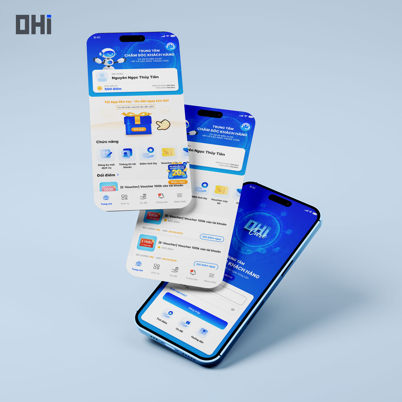 CHĂM SÓC KHÁCH HÀNG OHI CARE